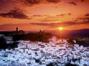 casares sunset spain